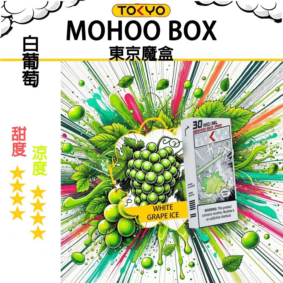 TOKYO MOHOO東京魔盒 拋棄式主機/煙彈:圖片 3